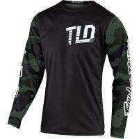 เสื้อด้วยแขนยาวเสื้อเจอร์ซีย์นักปั่น TLD