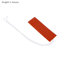 Knights House แผ่นซิลิโคนกันน้ำถังน้ำมันเครื่อง30W 220V, แผ่นทำความร้อนยางรองถังน้ำมันเชื้อเพลิงอเนกประสงค์อุปกรณ์ให้ความอบอุ่น