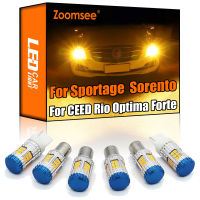 Zoomsee Canbus สำหรับ KIA Sportage Sorento JC CEED Rio Optima Soul AM Forte ไม่มี Hyper Flash ข้อผิดพลาดรถ LED ไฟเลี้ยวหลอดไฟ