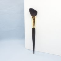 [COD] light front wool ebony handle copper contour brush repair volume face blush Cangzhou makeup beauty tool