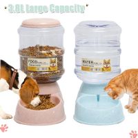 3.8L Dog Automatic Feeders Plastic Water Bottle Cat Bowl Feeding and Drinking Dog Water Dispenser Pet Feeding Bowl Pet Supplies