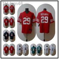 เสื้อยืดลายปักรุ่นที่สองของตำนานอเมริกันฟุตบอล เสื้อยืดตาข่าย Eagles Patriots 49ers Cowboys