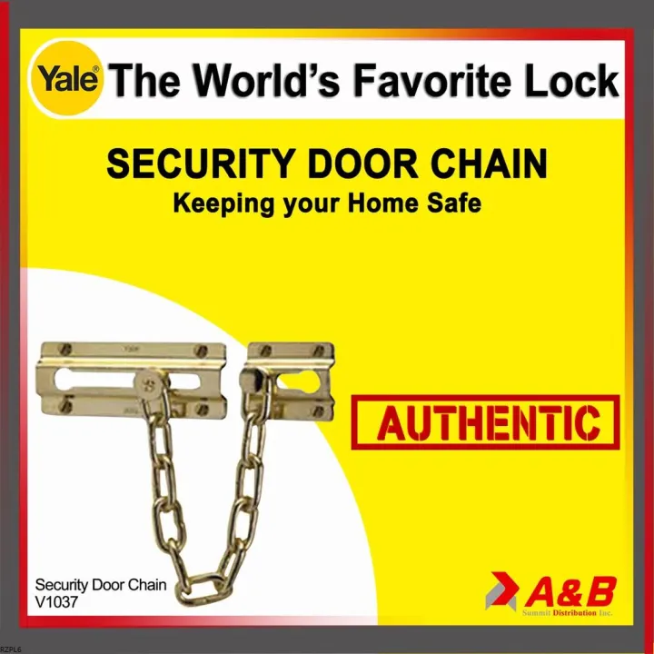 Yale Security Door Chain V1037 Lazada PH