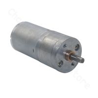 DC 6V 12V 24V Gear Motor 12-1360RPM CW CCW Speed Reduction Gearbox Motor 25GA-370 Electric Engine DIY Accessories Car Boat Model Electric Motors