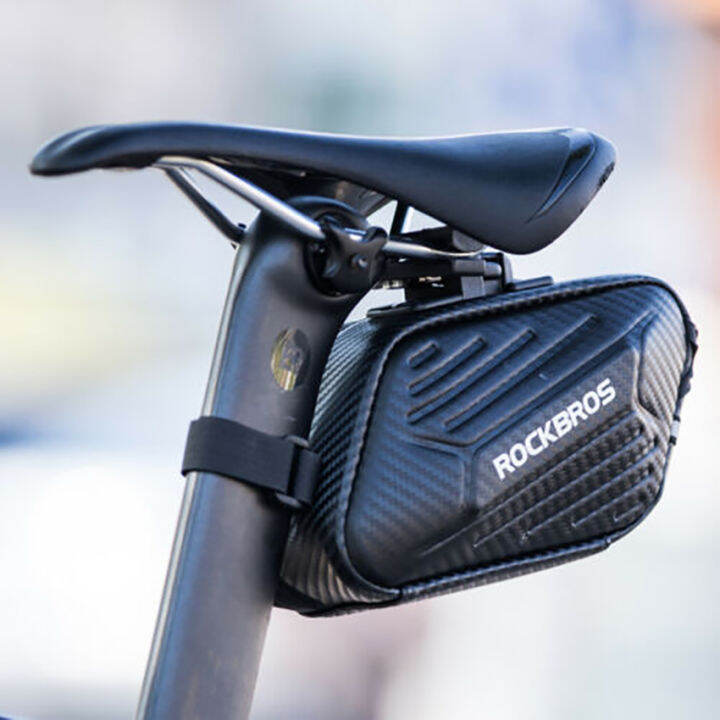 ROCKBROS Bike Bicycle Waterproof Mountain Bike Tail Bag Cycling Rear