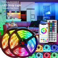 ☇ LED Strip for Room Decoration TV Backlight Bluetooth Remote LED 1m 2m 3m 4m 5m RGB Tape LED Strip Light 5050 Color for Christmas