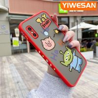 YIWESAN เคสสำหรับ Xiaomi Redmi Note 5 Pro Note 5 Pro Note 5A Prime เคสโทรศัพท์บางมีน้ำค้างแข็งโปร่งใสมนุษย์ต่างดาวทอยสตอรี่ลายการ์ตูนปลอกซิลิโคนเคสป้องกันเลนส์กล้องคลุมทั้งหมดกันกระแทก