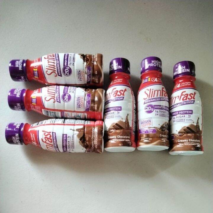 SlimFast Advanced Nutrition Creamy Chocolate Shake 325mL X 6pcs | Lazada PH