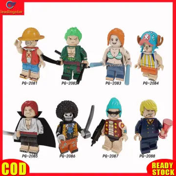 One Pieces Minifigures Cartoon Luffy Zoro Robin Frank Shanks Namie Building  Blocks Toys For Lego