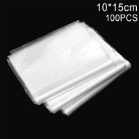 100 Pcs Heat Shrink Film Clear PVC Shrinkable Packaging Wrap Sealing Protector SNO88