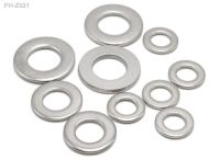 25-100pcs 4-40 6-32 8-32 10-24 1/4-20 304 Stainless Steel UNC UNF American Thread Flat Washer Spacer Plain Washer Gasket Ring