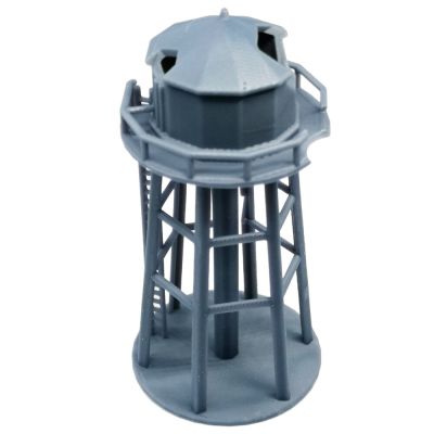 Outland Models Railway Scenery Structure Damaged Water Tower 1:160 N Scale