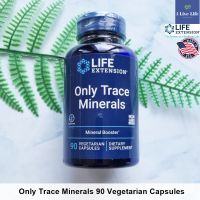 แร่ธาตุรวม Only Trace Minerals 90 Vegetarian Capsules - Life Extension