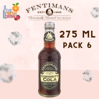 Fentimans Curiosity Cola  เฟนติแมนส์ โคล่า 275มล. แพ็ก 6 ขวด