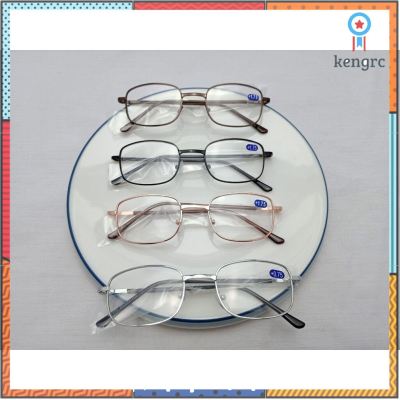 แว่นสายตาว แว่นตากรอบโลหะ ขาสปริง น้ำหนักเบา ใส่สบาย 0.5 ถึง 2.75 N.900 Sาคาต่อชิ้น