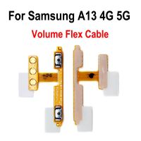 ปุ่มปรับระดับเสียงสายดิ้นสําหรับ Samsung Galaxy A13 4G 5G A135 A136 เพิ่มระดับเสียงปุ่มกดด้านข้างปุ่ม Flex Cable Ribbon