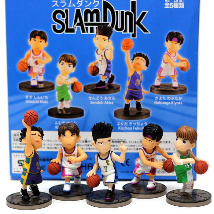 slam-dunk-figure-model-โมเดล-สแลมดั้ง-ฟิกเกอร์-ซากุรางิ-ฮานามิจิ-5-ชิ้น-เซ็ต-ของเล่น-ของสะสม-ของขวัญ