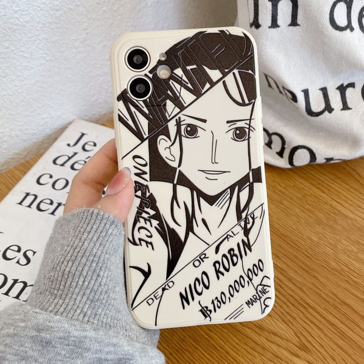 เคสใส่โทรศัพท์สำหรับ-huawei-p30-pro-p40-lite-y9-y7a-y9s-nova-7-se-9เคสนิ่มลูฟี่ขอบตรงอะนิเมะเรื่องวันพีช-ace-hancock-ป้องกันง่ายป้องกันเต็มรูปแบบ-tpu-เคลือบ