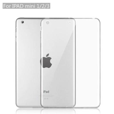 Soft Case iPAD Mini 1/2/3  เคสไอแพดมินิ 1/2/3 TPU นิ่ม - Transparent Soft TPU Back Case Cover for iPad Mini 1/2/3 (สีขาวใส)