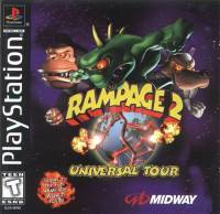 [PS1] Rampage 2 : Universal Tour (1 DISC) เกมเพลวัน แผ่นก็อปปี้ไรท์ PS1 GAMES BURNED CD-R DISC