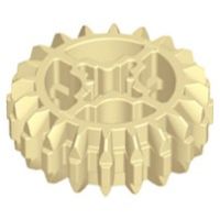 Lego Technic part (ชิ้นส่วนเลโก้) No.32269 Gear 20 Tooth Double Bevel