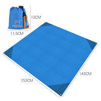 ขนาด153X143cm Super Light Pocket Garden Shade Sails Picnics Mat ม่านบังแดดกันน้ำกันสาด Tarp