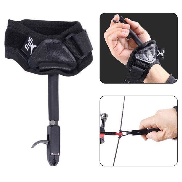 Bow And Arrow Wrist Release Archery Wrist Strap Releaser Automatic