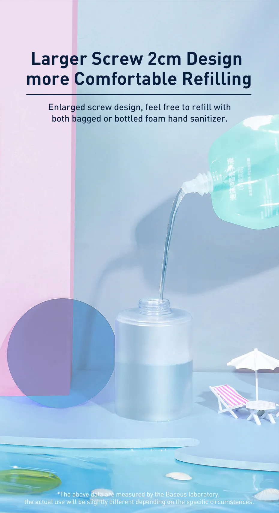 Baseus Distributeur automatique de savon liquide-6