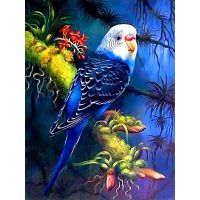 Parrot DIY 5D Full Drill Diamond Painting Embroidery Cross Stitch Kits Rhinestone Crystal Home Decor