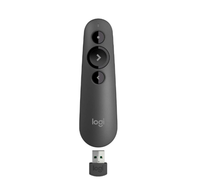 Logitech R500s Laser Presentation Remote with Red Laser Pointer