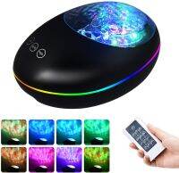 LED Galaxy Projector Star Night Lights Bluetooth Music Speaker Rotate Ocean Wave Projector for Kids Bedroom Lamp Home Decoration