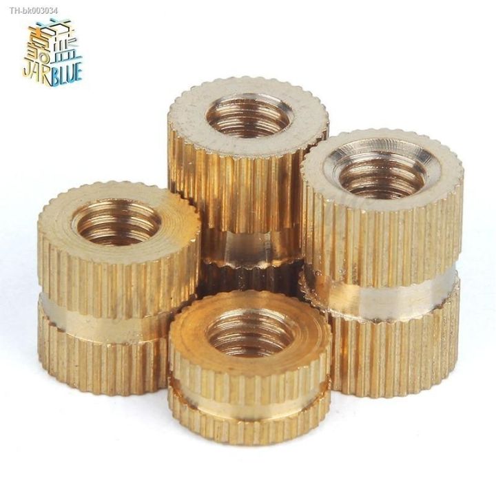 150-200-500pcs-m2-m2-5-m3-brass-knurl-insert-nuts-threaded-assortment-set-kit-with-plastic-box