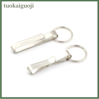 tuokaiguoji สแตนเลสสตีล Compact QUICK RELEASE พวงกุญแจเข็มขัดคลิปยึดพวงกุญแจ