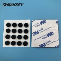 Maksey Diameter 4.5 Mm untuk 225 Mm Silikon Kaki Karet Bantalan 3M Perekat Bulat Perlindungan Pad Anti -Slip Bahan Ramah Lingkungan