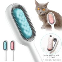 【FCL】۩✢▦ Multifunctional Deshedding Silicone Dog Grooming Comb Matted Hair Remover Massage Tools Lint Katten