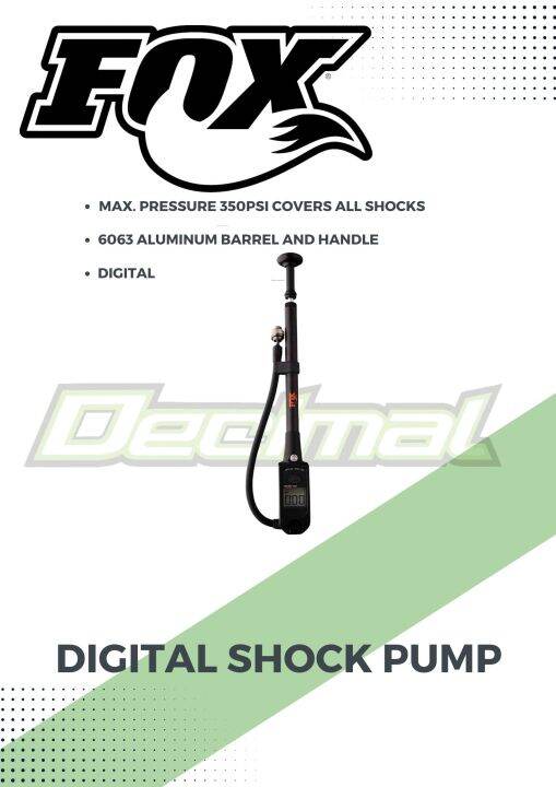 Fox Shock Pump Digital Lazada PH