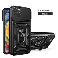 iPhone 14/iPhone 14 Plus/iPhone 14 Pro/iPhone 14 Pro Max Case,RUILEAN Slide Camera Lens and Kickstand Protective Case