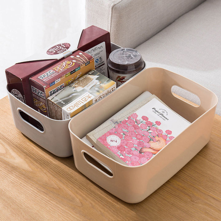 bali-กล่องเก็บของจิปาถะสำหรับหอพัก3ชิ้นกล่องเก็บเครื่องสำอางพลาสติกตั้งโต๊ะตะกร้าเก็บของในครัวห้องน้ำ