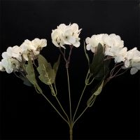 【CC】 Silks Hydrangea Artificial Flowers Wedding Dinng Table fake Balcony bouquet OutdoorTH