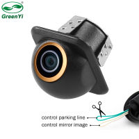 HD 1280x720P 170 Degree MCCD Golden Fisheye Starlight Night Vision Vehicle Front Rear View Camera Car Parking Backup Camera