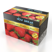 Trà DÂU TÂY Now Break Tea 20 tea bags - STRAWBERRY TEA