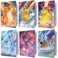 2022 New Pokemon Shining Album Charizard Vmax Map Book Binder Folder Top Loaded List Can Put 240Pcs French Cards Kids Toys Gifts
