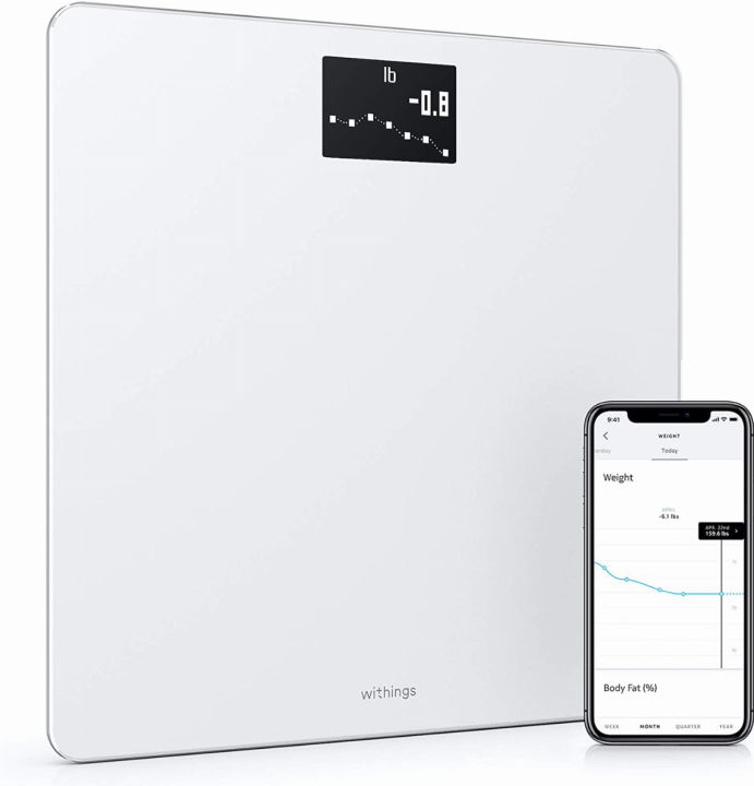 withings-body-digital-wi-fi-smart-scale-with-automatic-smartphone-app-sync-bmi-multi-user-friendly-with-pregnancy-tracker-amp-baby-mode