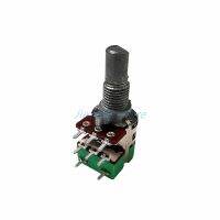 【CW】 2pcs Volume Potentiometer H120 Stereo Channel With A50K A10K 15MM Half Shaft