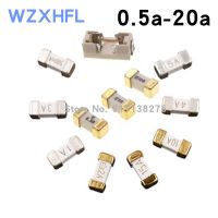 100pcs 0451 2410 1808 SMD Ceramic Fuse 0.25A/0.5A/0.75A/1A/1.5A/1.6A/2A/3A/3.15A/4A/5A/6.3A/7A/8A/10A/12A/15A/20A Cuboid WATTY Electronics