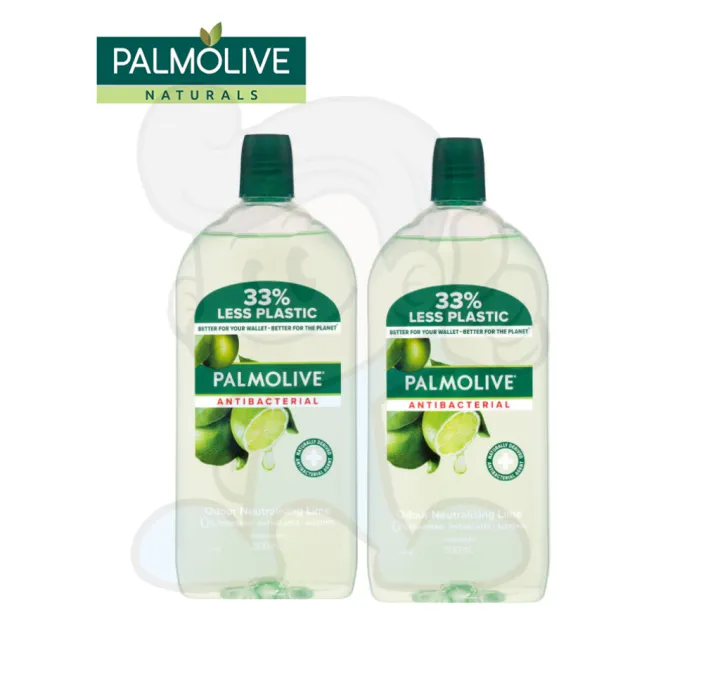 Palmolive Antibacterial Odor Neutralising Lime Hand Wash (2 x 500ml