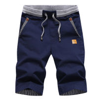 Mens Shorts Hot 2021 Summer Casual Cotton Fashion Boardshort Bermuda Male Drawstring Elastic Waist Breeches Beach Shorts