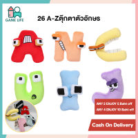 Game Life Store[COD]ตุ๊กตา ตุ๊กตาตัวอักษรภาษาอังกฤษ ABC A-Z 26 ตัวอักษร ของเล่นเสริมการเรียนรู้ สําหรับเด็กก่อนวัยเรียน คริสต์มาส GEX800