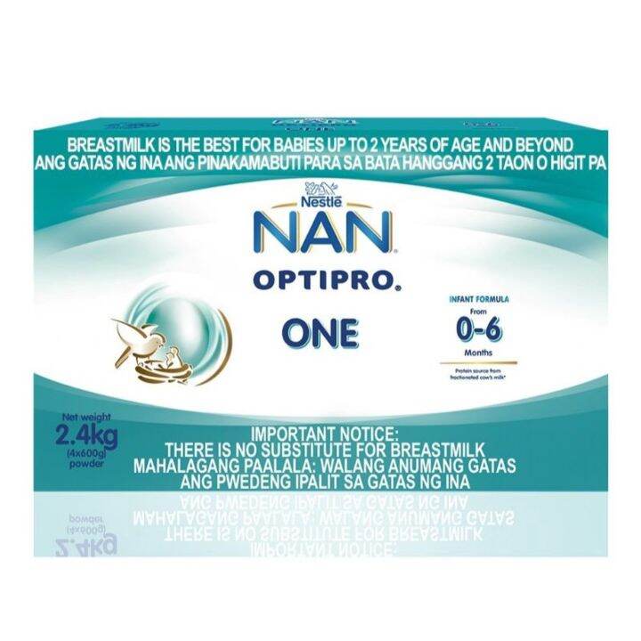 NAN OptiPro One 1.3Kg 2.4Kg for 0-6 Months | Lazada PH