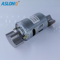 RF-545 Free shipping high speed dual vibration motor for Massage chair Dual 33mm vibration block 12V2000R DC Brushled dc motor .